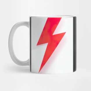 Red Lightning Mug
